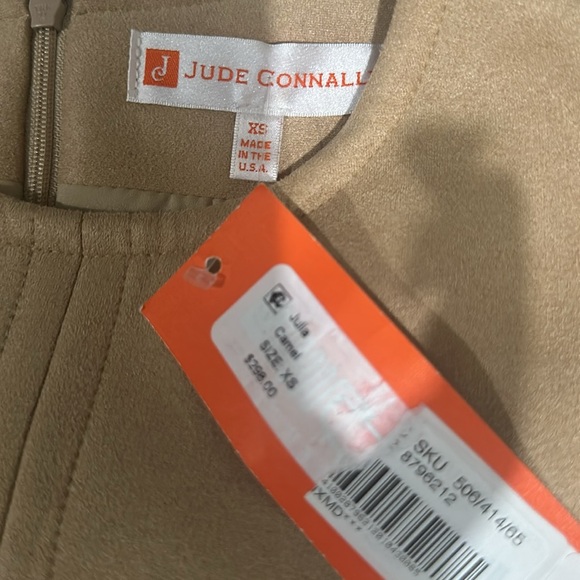 NWT JUDE CONNALLY Julia Dress Faux Suede - Picture 10 of 11